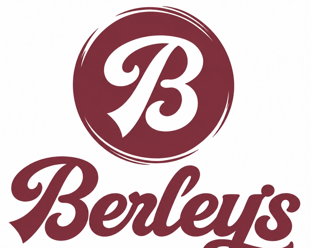 Berleys monogram and wordmark